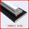 Rodapié de Madera Maciza Línea Plana de Pino Línea de Piso Piso Línea de Cintura Blanca Negra Gris de Madera Línea Decorativa de Madera