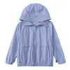Roupas com Proteção Solar UPF50+, Jaqueta Infantil com Proteção Solar, Roupa Respirável Nova de Verão para Proteção Solar ao Ar Livre, Jaqueta Estilo Família