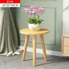 Soporte para plantas en maceta con patas de madera maciza para uso en interiores, adecuado para plantas verdes, plantas colgantes, suculentas y bonsáis en balcones y ventanales