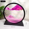 Pintura de Areia Movediça 3D 12 polegadas Enfeites de Mesa Decoração para Sala de Estar em Casa Escritório Artesanato Decorações de Pintura de Areia Movediça Ecológica