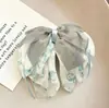2026 Versão Coreana Chiffon Malha Laço Floral Rabo de Cavalo Presilha de Cabelo High-End Elegante Presilha de Garra Cabelo Meio Preso Presilha de Tubarão