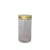 Tapa de Aluminio Espesada Mascota Botella de Plástico Transparente Tarro de Plástico Nueces Frutas Secas Granos Botella de Té de Hierbas Tarro Tarro Sellado