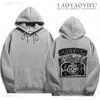 Hoodie Cross-Border Aliexpress 2025 Novo Modelo Grito de Medo Dupla Face Unissex Manga Longa Tamanho PP