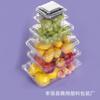 Caja de Conservación Desechable para Empaque de Frutas y Verduras Blíster Transparente Caja de Empaque para Fruta Fresca Blíster Caja de Empaque Caja de Plástico para Fruta Fábrica