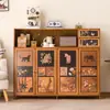 Aparador para Uso Doméstico, Gabinete de Almacenamiento Integrado para Montar en la Pared para Sala de Estar, Cafetera Estilo Vintage, Gabinete de Almacenamiento Multifuncional para Cocina