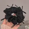 Verano Super Hada Dulce Encaje Anillo Grande para el Pelo Pequeño Fresco 2024 Nuevo de Aspecto Elegante Lazo Floral para el Pelo