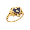 Anillo Nuevo Corazón Transfronterizo, Retro Europeo y Americano, Simple Elegante, Diseño de Nicho, Lujo Accesible y Joyería Versátil