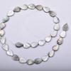 Disco de concha negra natural/amor/trébol de cuatro hojas/estrella de cinco puntas, concha, perla, accesorios para collar hechos a mano