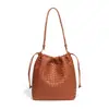 Bolso plisado hecho a mano de nuevo estilo para primavera y verano, Bolso tipo cubo nube estilo perezoso, Venta al por mayor directa de fábrica, Bolso de hombro cruzado para el trabajo