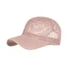 Sombreros de Moda Europeos y Americanos para Mujer, Gorras de Béisbol de Malla Transpirable para Verano, Sombreros Casuales Versátiles con Protección Solar, Diseño Simple
