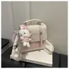Mochila Transfronteriza 2026 Estilo Nuevo para Mujer, Bolso Escolar Casual de Moda Estilo Coreano para Estudiantes, Mochila Dulce de Lunares con Lazo