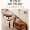 Cadeira de jantar minimalista nórdica, luxo leve para casa, cadeira de jantar moderna com encosto para hotel, cadeira casual com encosto para restaurante, cadeira popular online.