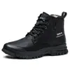 Zapatos de Protección Laboral, Antiaplastastamiento, Antipenetración, Zapatos de Trabajo Aislantes, de Caña Alta, Forrados de Polar para Otoño e Invierno, con Puntera de Acero, Zapatos de Seguridad para el Trabajo al por Mayor
