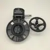 Válvula de Mariposa Turbina Upvc Tipo Wafer con Brida Válvula de Mariposa Manual Grado Industrial Sellado Epdm Válvula de Mariposa Turbina Tipo Tornillo Sin Fin