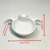 Nuevo producto transfronterizo: Lindo tazón de almacenamiento con forma de murciélago para Halloween, adorno de decoración del hogar adecuado para almacenamiento multifuncional