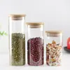 Frasco de Almacenamiento de 80 mm Tubo de Vidrio con Corcho Botella Botella de Vidrio para Té de Flores Botella Sellada para Almacenamiento de Granos de Alimentos Tapón de Corcho