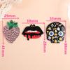 Venta caliente transfronteriza: pendientes, collar, llavero y colgante de acrílico de una sola cara para Halloween.