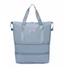 Bolsa de Viaje Expandible de Gran Capacidad, Cubierta Conveniente, Maleta de Ruedas, Viaje de Negocios de Corta Distancia, Bolsa de Tela Oxford para Mujeres Embarazadas