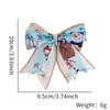 Lazo de Cuadros de Arpillera Navideño Accesorios DIY para Caja de Regalo de Fiesta Festiva Decoraciones Navideñas Lazo Pequeño