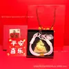 Chaveiro Criativo Zongzi HelloKitty Desenho Animado Fofo Gato KT Zongzi Pingente Dourado Festival do Barco-Dragão Presente Venda por Atacado