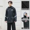 Conjunto de Impermeable y Pantalón de Lluvia para Lluvia Fuerte, Nuevo PVC Grueso Transpirable, Adecuado para Reparto, Exteriores, Ciclismo para Hombres y Mujeres