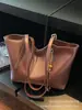 Bolsa Tote Grande Capacidade para Mulheres 2026 Nova Moda Casual Outono Bolsa de Ombro Retrô Bolsa Grande Capacidade para o Dia a Dia