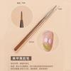 Conjunto de pincéis profissionais para arte em unhas em estilo japonês, caneta de desenho colorida, caneta de estilização, pintura em vinheta, caneta de fototerapia francesa, ferramenta especial