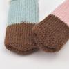 Capas para Pés de Mesa Tricotadas Capas Protetoras para Maçanetas Desenho Animado Antiderrapantes Resistentes ao Desgaste Espessadas Pés de Cadeira de Jantar Redução de Ruído Almofadas Protetoras para Casa