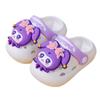 Zapatos Croc para Niños y Niñas, Lindo Dibujo Animado para Padres e Hijos, Suela Suave de Dos Usos para Casa, Antideslizantes, Punta Cerrada, para Playa