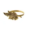 Nuevos Anillos para Servilletas Retro de Amazon, Soportes para Servilletas de Calabaza y Hoja de Arce, Anillos para Servilletas de Restaurante Occidental de Hotel, Anillos de Tela