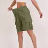 Shorts Casuales de Verano de Cintura Alta con Bolsillos, Pantalones Cargo, Moda Transfronteriza 2026 Tendencia Casual