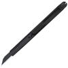 Cuchillo de arte de metal de tamaño pequeño al por mayor de fábrica mini electrochapado negro acero inoxidable cuchillo express plegable cuchillo para cortar papel cuchillo para cortar