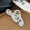 Pinza para el pelo creativa con nota musical, dulce accesorio para el pelo estilo ins para chicas, pinza para el pelo de color caramelo para mujer, elegante pinza de tiburón para la parte trasera de la cabeza