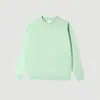 2026 Novo Estilo 380g Ombro Caído Marca da Moda Solta Tamanho Grande Gola Redonda Moletom Roupas Unissex Impressão de Logo Personalizado