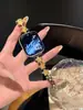 Banda de Reloj Metálica de Cobre con Piedra de Grava Color Nube Adecuada para Apple Watch Iwatch Generación 12 11/10 Ultrase