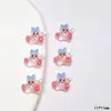 Taladro para uñas de nuevo estilo, hielo transparente, lindo, dibujos animados, joyería, estrella japonesa, muñeco de dibujos animados, decoración de taladro para uñas de resina DIY