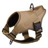 Promoção internacional para cães de médio e grande porte, peito e costas ajustáveis, colete para cães de treinamento ao ar livre com alça, casaco leve para cães de patrulha