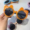 2026 Novo Verão Meninas Gato KT Desenho Animado Óculos de Sol Fofo Doce Adorável Bebê Proteção UV Óculos de Sol