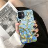 Adequado para Capa de Celular iPhone 17, Nova Capa de Celular de Pintura a Óleo de Arte Van Gogh de Comércio Exterior, Capa Artística Vangogh