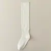 Meias Longas Afuniladas Personalizadas para Outono e Inverno, Meias Folgadas Doces para Mulheres, Meias Respiráveis para Panturrilha, Meias Absorventes de Suor