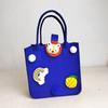 Bolsas de Feltro para Lembrancinhas de Mês do Bebê, Banquete dos Cem Dias, Lembrancinha de Primeiro Aniversário, Bolsas Adesivas para Doces de Casamento, Sacolas de Presente, Feitas à Mão