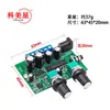 Placa amplificadora de potencia de audio 2.1 de alta fidelidad de tres canales 12V tamaño pequeño miniatura módulo digital Clase D 030