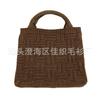 2021 Nuevo estilo coreano elegante bolso tote retro ins bolso de mano bolso tejido estilo perezoso bolso de moda para mujer