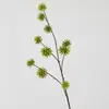 Ciprés Artificial de Tallo Largo y Fruta Fragante Rama Única Flor Falsa Castaña de Agua Decoración para el Hogar Arreglo de Diseño Floral Decoración Arreglo Floral de Boda