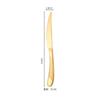 Vajilla de acero inoxidable transfronteriza, cuchillo, tenedor y cuchara, Creative Star Diamond, cinco piezas principales, vajilla occidental, juego de cuchillo, tenedor y cuchara para carne de Amazon