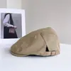 Gorra de Béisbol Retro Casual de Color Sólido 2026 para Mujer, Nuevo Estilo de Primavera, Gorra Simple Versátil para Adelante, Boina de Moda para Usar al Revés