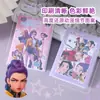 Caçadora de Kpop Transfronteiriça Grupo Feminino A7 Caderno Espiral Caderno A5 Papelaria Prática para Estudantes Bloco de Notas Horizontal Huntrx
