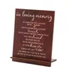 Citas de Declaración de Amor Adornos Artesanías de Madera Muebles Creativos para el Hogar Decoraciones de Escritorio Adornos de Madera