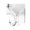 Gancho Único Rongshen para Ropa y Sombreros, Gancho de Almacenamiento Adhesivo Transparente Sin Rastro y Sin Taladro para Cocina, Dormitorio y Baño