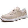 Zapatos Casuales de Cuero de Vaca de Primera Capa para Hombre 2026 Nuevo Estilo Zapatillas Versátiles Transpirables para Hombre Zapatos Blancos de Suela Gruesa Zapatos para Hombre de Exportación